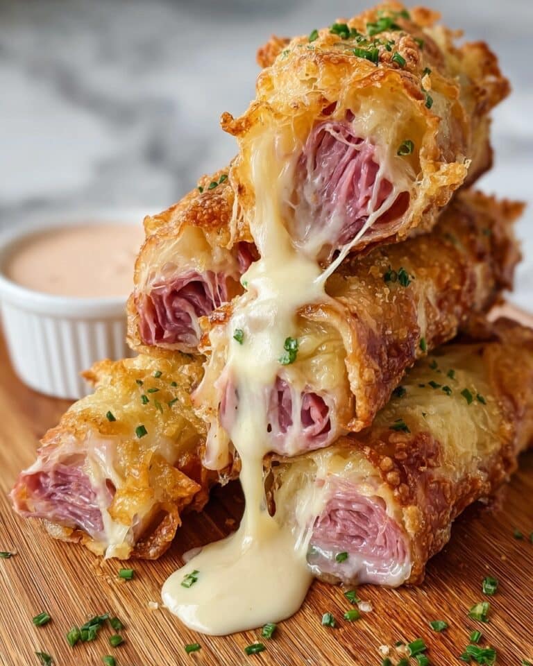 Keto Crispy Reuben Roll-Ups Recipe