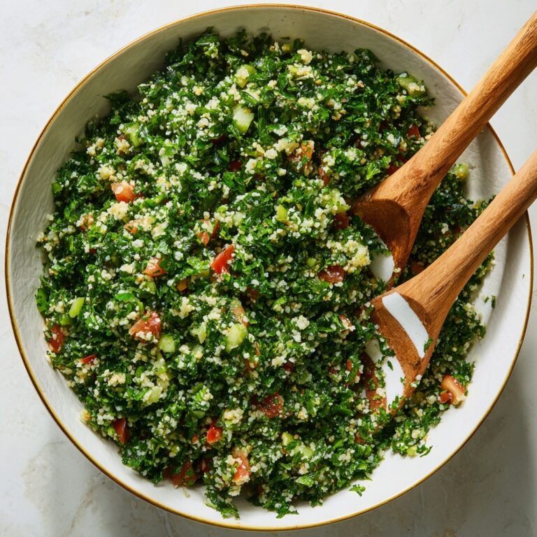 Tabouli (Tabbouleh): A Refreshing Herb and Tomato Bulgur Salad Recipe