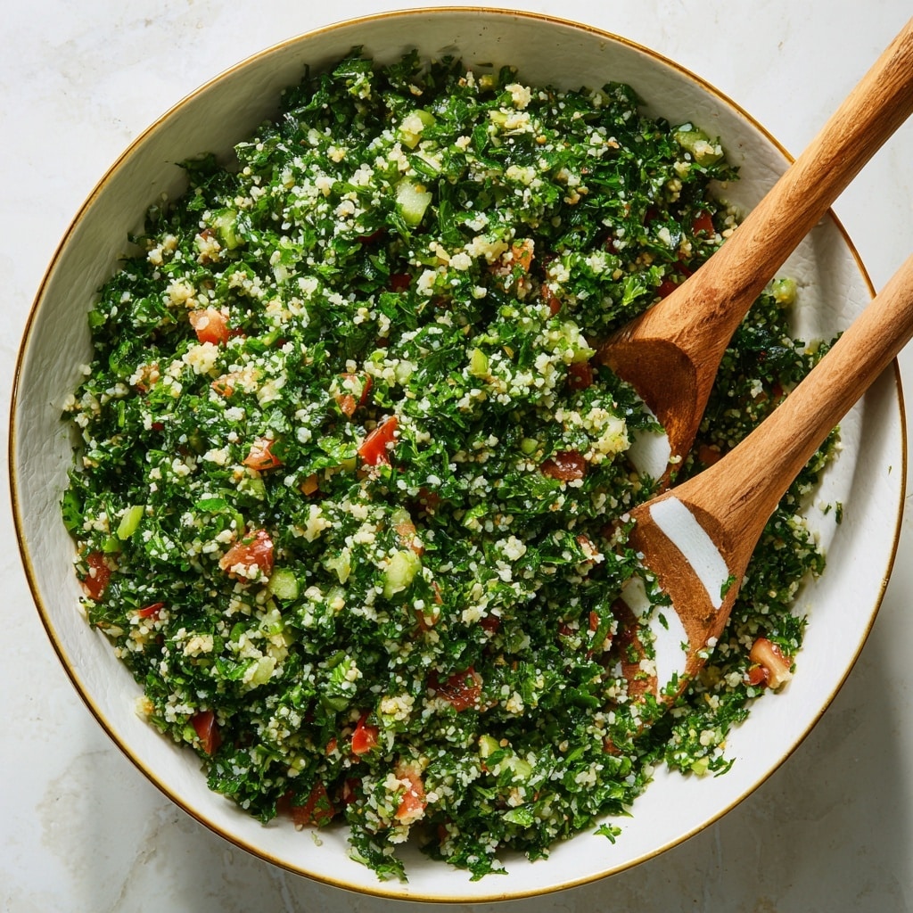 Tabouli (Tabbouleh): A Refreshing Herb and Tomato Bulgur Salad Recipe