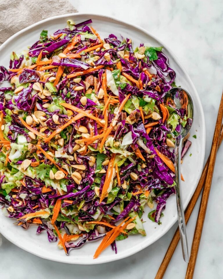 Crunchy Thai Peanut Salad Recipe