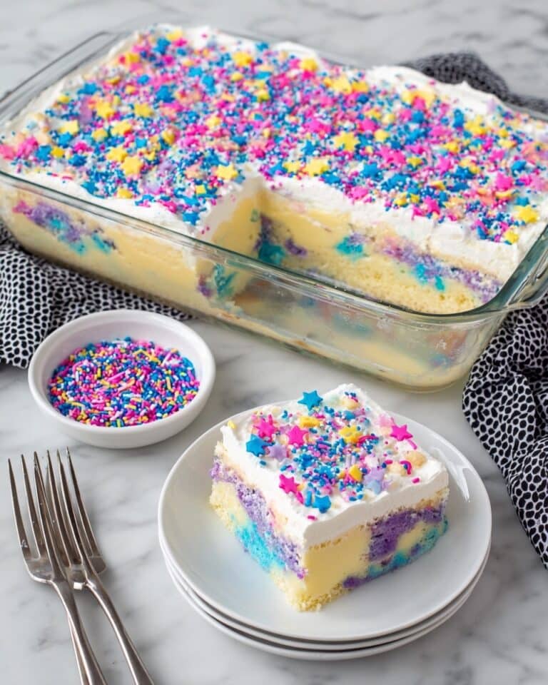 Unicorn Poke Cake Recipe