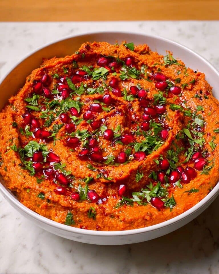 Muhammara (Roasted Red Pepper and Walnut Dip) Recipe