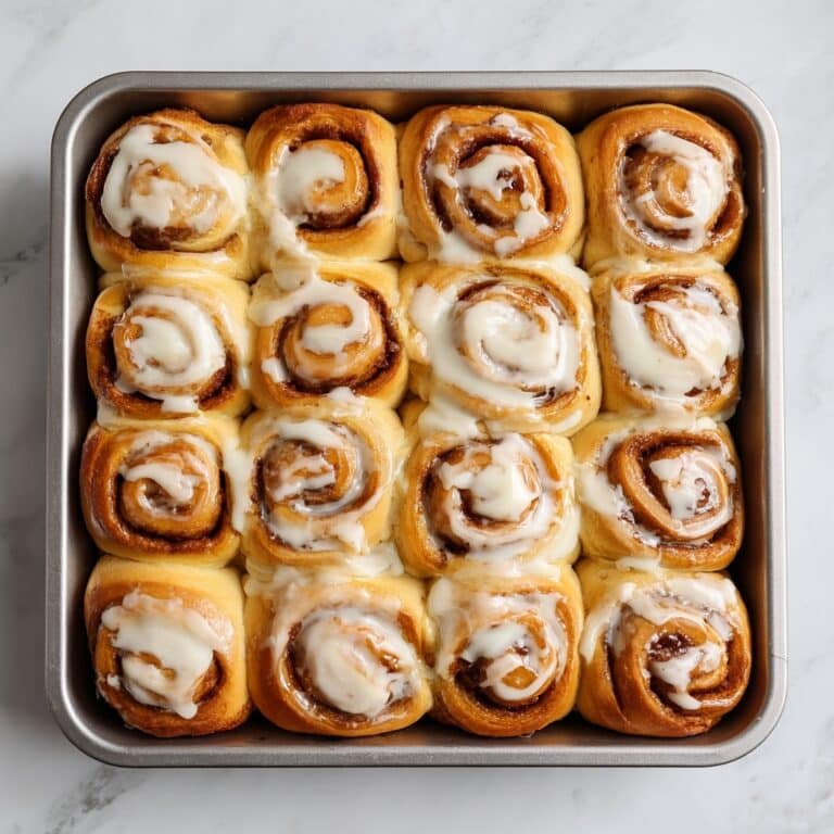 Mini Cinnamon Rolls with Cream Cheese Icing Recipe