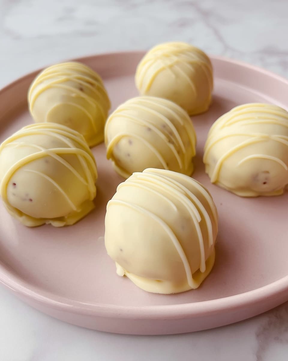 No Bake Lemon Truffles Recipe
