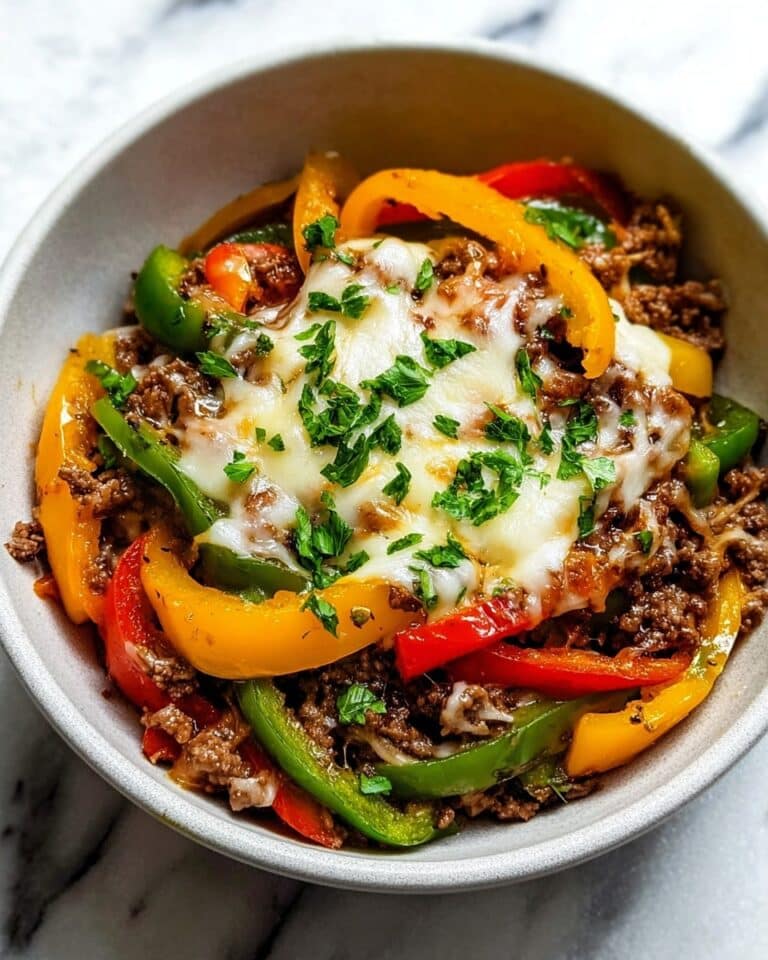 Philly Cheesesteak Bowls – Easy Low Carb Dinner Recipe