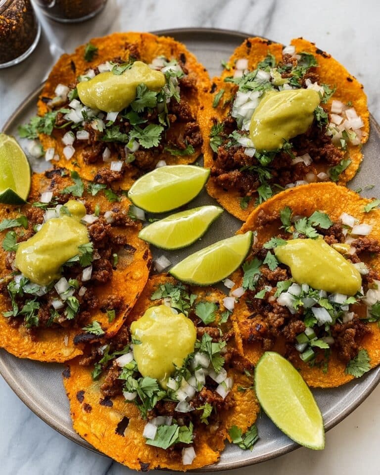 Carne Asada-Style Cheese Crust Tacos Recipe