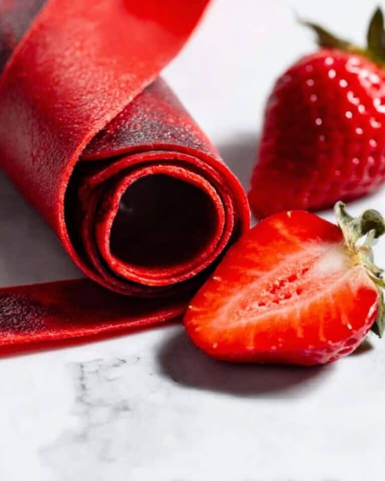 Strawberry Fruit Leather Recipe