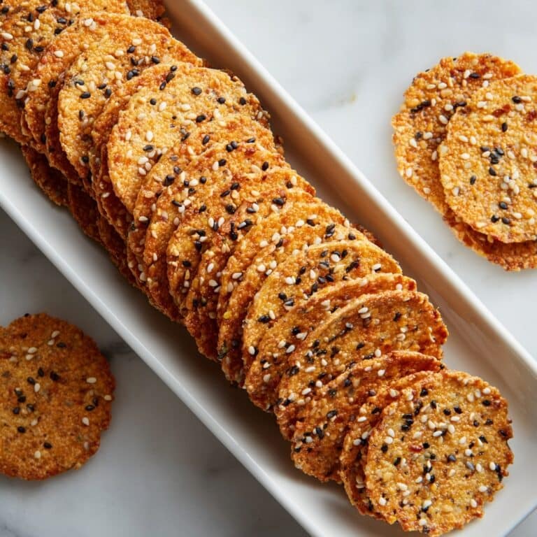 Slice and Bake Cheddar Cheese Coins Recipe