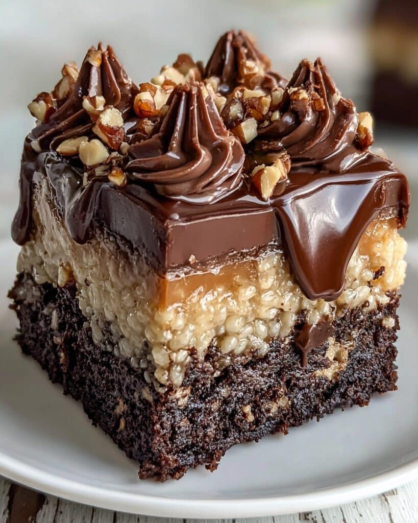 German Chocolate Poke Cake Recipe – Decadent Dessert Recipe
