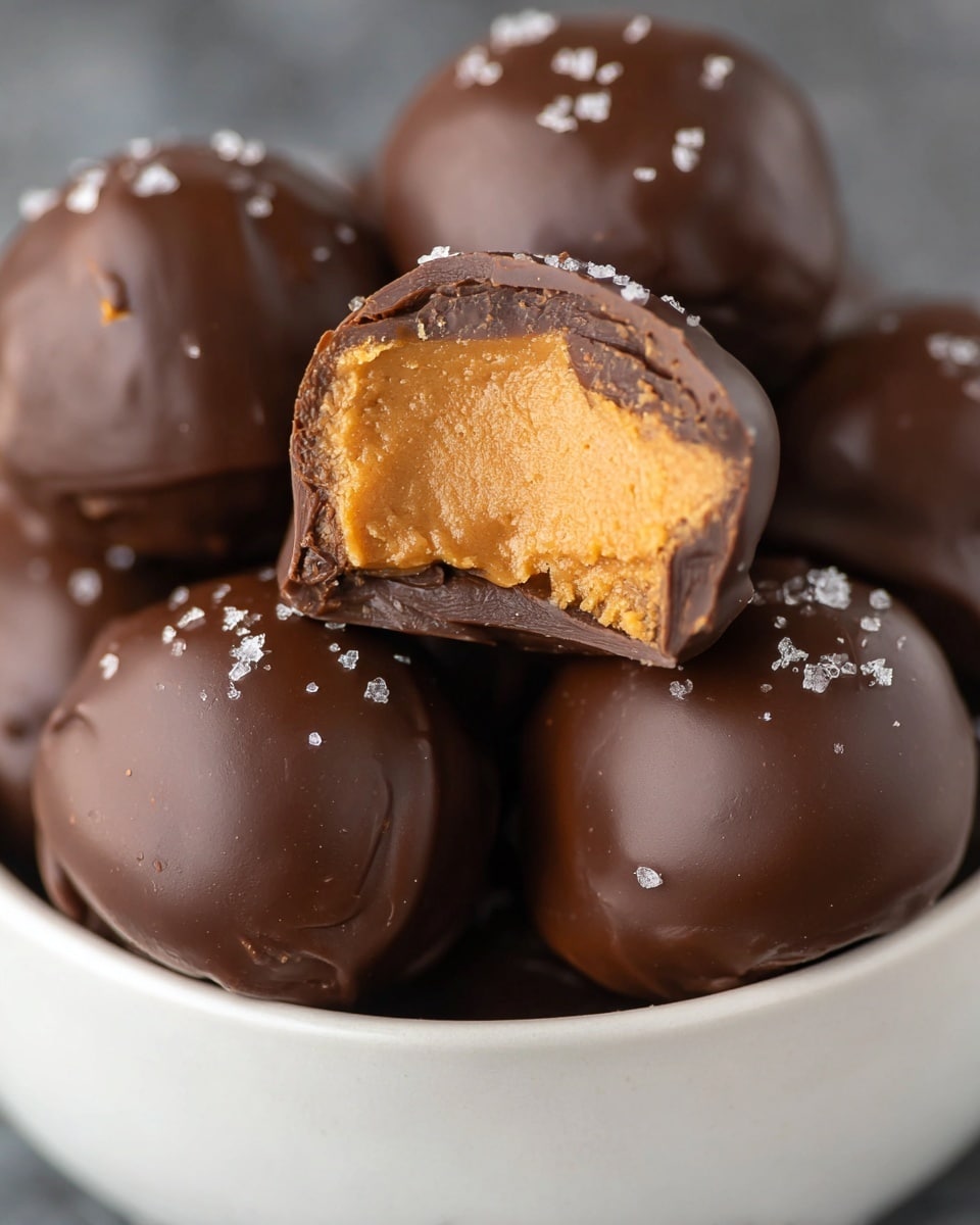 Chocolate Peanut Butter Balls Recipe