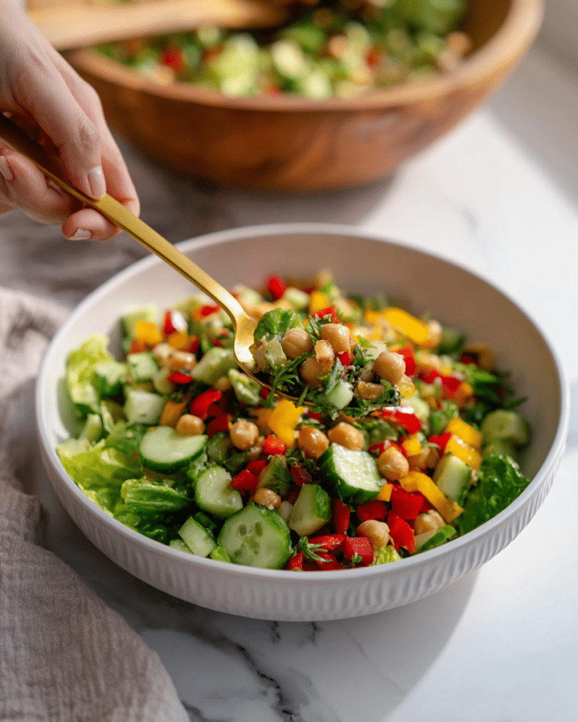 Mediterranean Chopped Salad Recipe