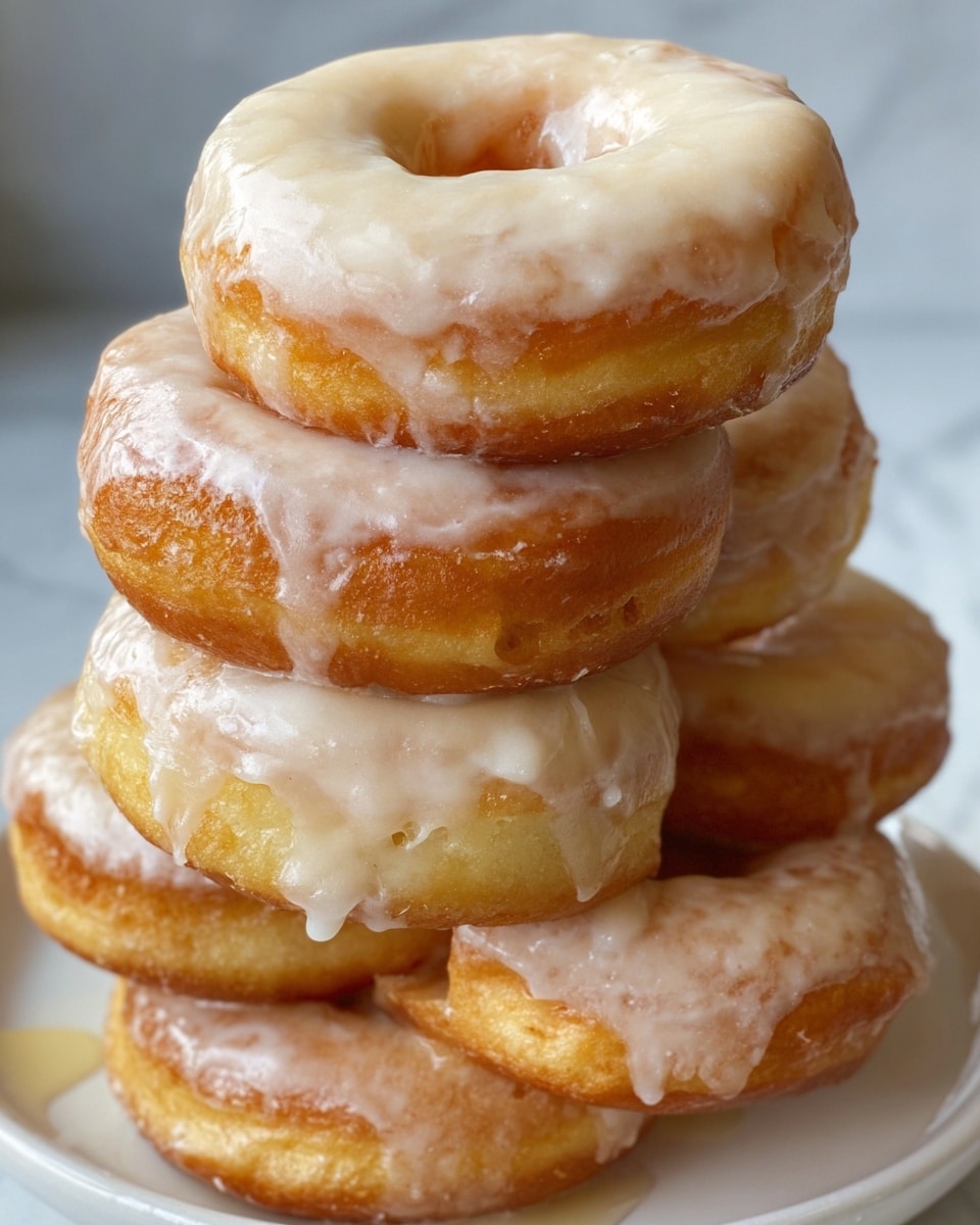 A white bowl filled with about twenty small, round, golden-brown cake balls, each partially covered with a smooth, thick white icing that drips slightly down the sides. The cake balls are stacked closely together, showing their soft, textured surface beneath the shiny, creamy icing. The bowl sits on a white marbled texture, with warm light casting gentle shadows and highlighting the shiny icing and cake texture. photo taken with an iphone --ar 4:5 --v 7