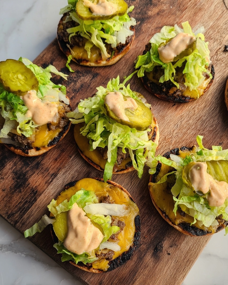 Spicy Smash Burger Tacos with Chipotle Mayo Recipe