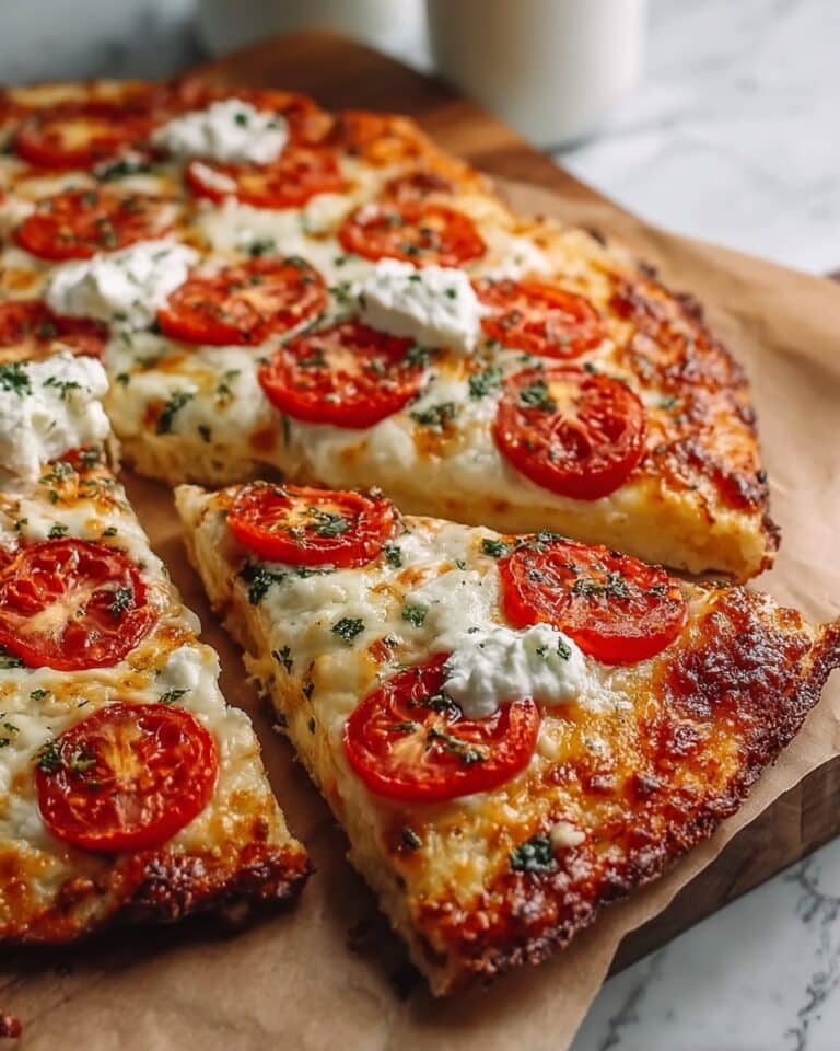 Crispy Two Ingredient Cottage Cheese Pizza Crust Recipe