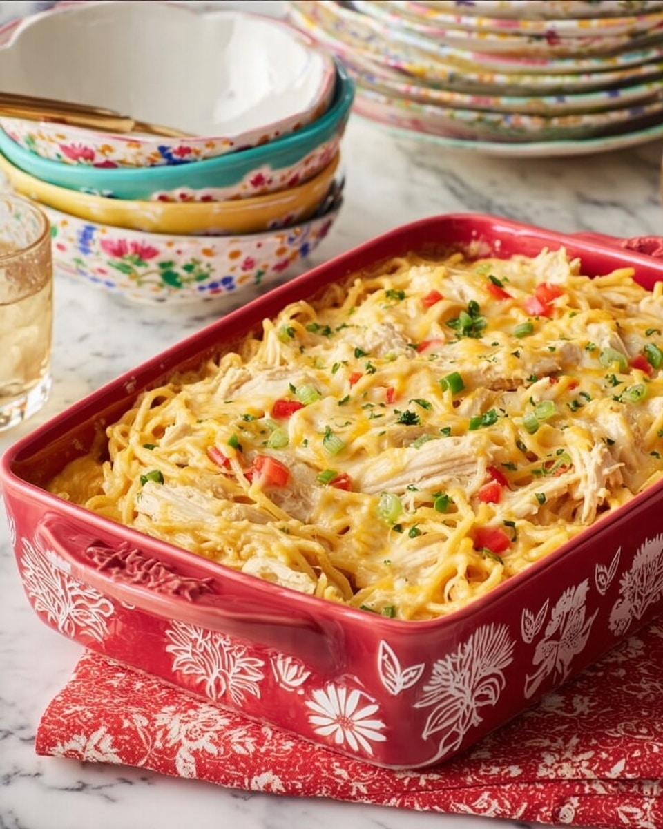 Chicken Spaghetti Casserole Recipe