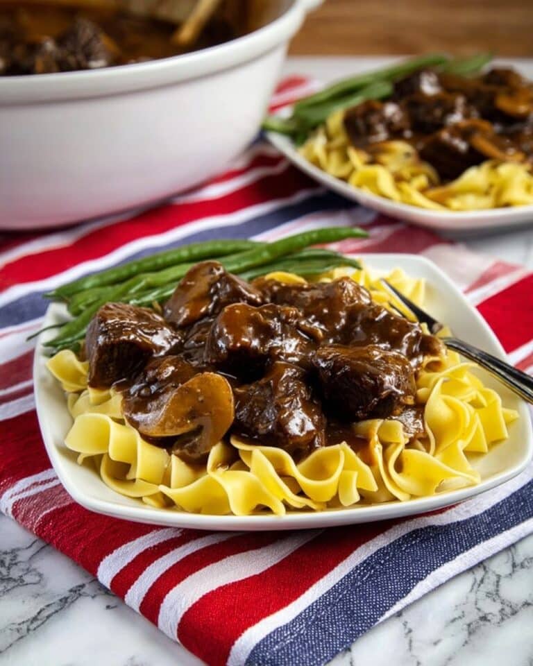 Beef Tips and Noodles Recipe