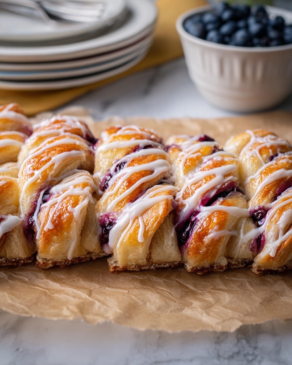Blueberry Cream Cheese Danish Recipe