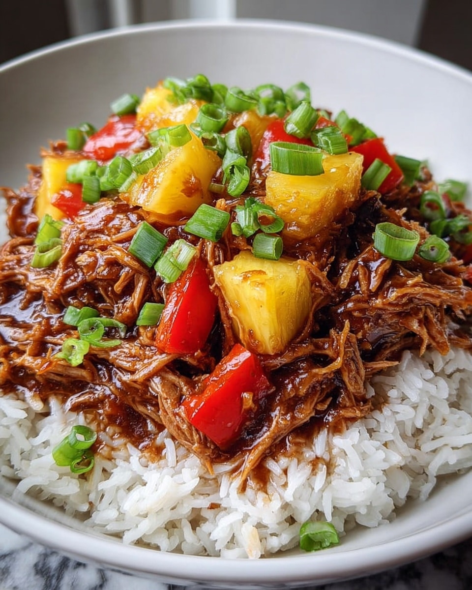10-Minute Healthy Hawaiian Crockpot Chicken Recipe