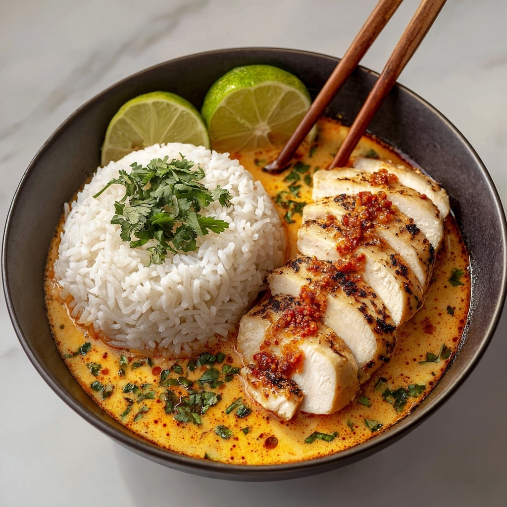 Coconut Chicken Brothy Rice: A Cozy One-Pot Delight Recipe