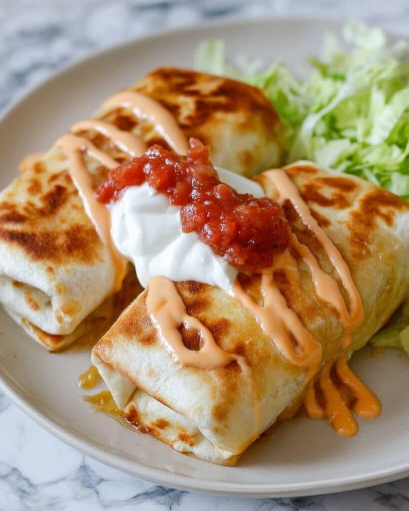 Keto Chicken Chimichanga Recipe