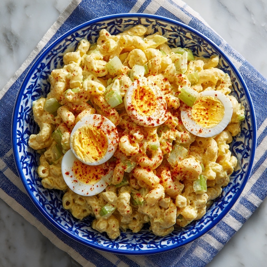 Deviled Egg Macaroni Salad Recipe