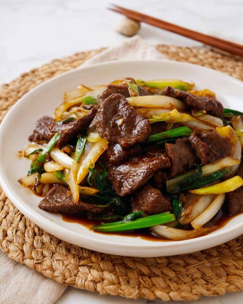 Beef and Onion Stir Fry Recipe