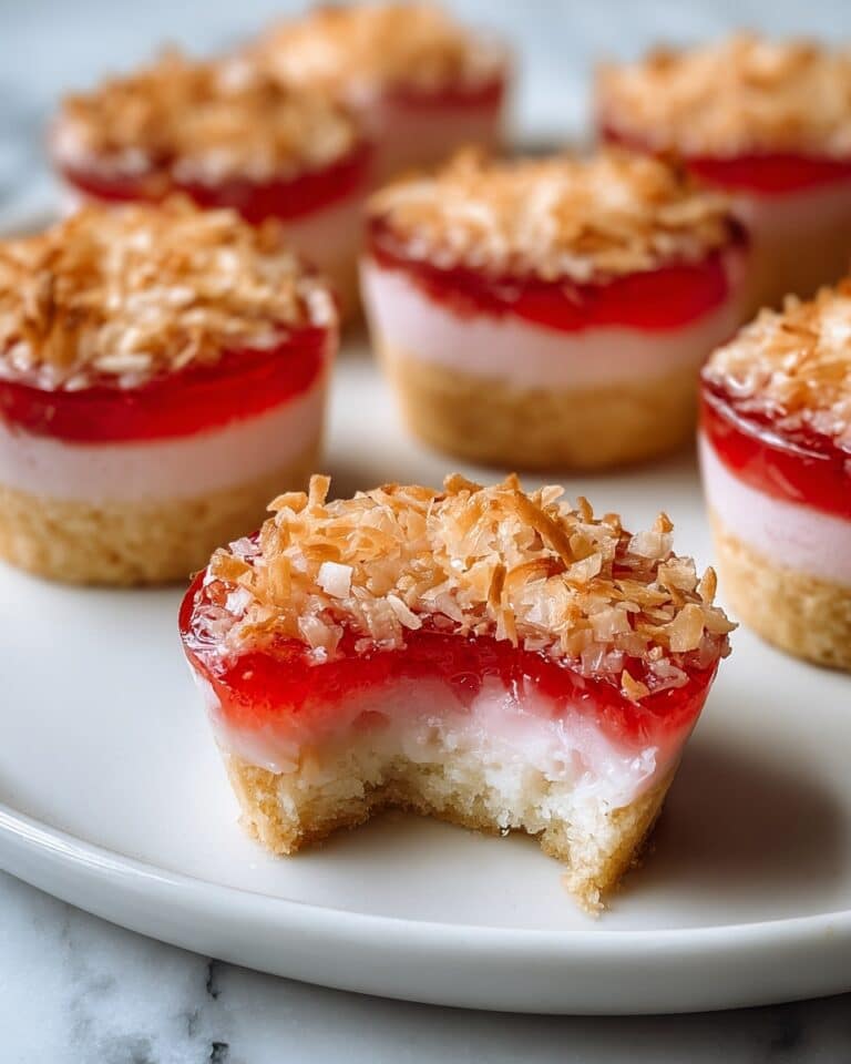 Rhubarb Coconut Macaroon Tarts Recipe