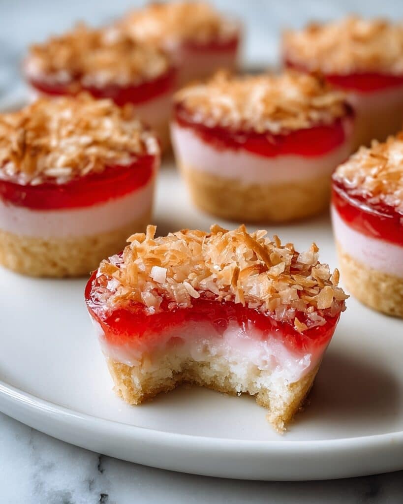 Rhubarb Coconut Macaroon Tarts Recipe