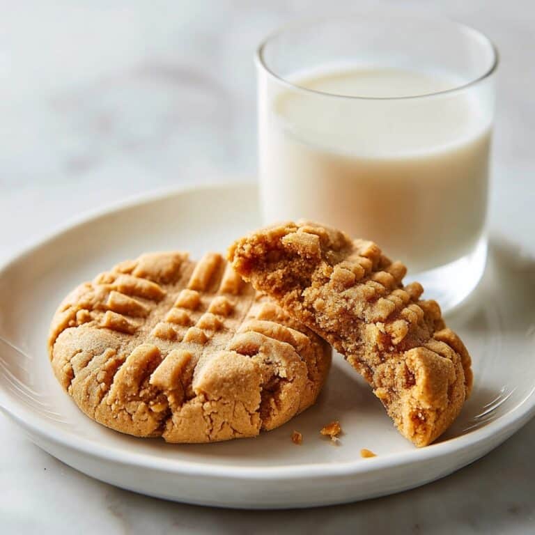 Easy Peanut Butter Cookies Recipe