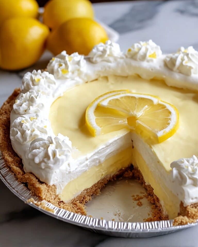 Indulgent Lemon Cream Pie That Melts in Your Mouth Recipe
