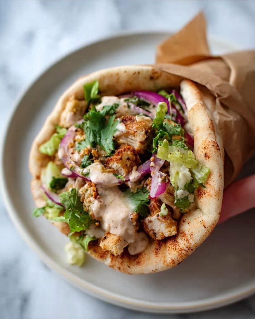 Chili Lime Chickpea Cauliflower Wrap Recipe