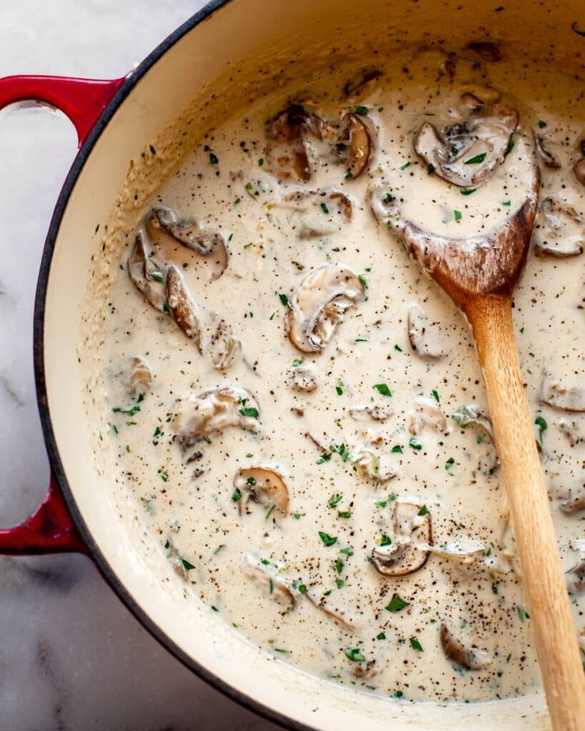 Creamy Mushroom Pasta Recipe
