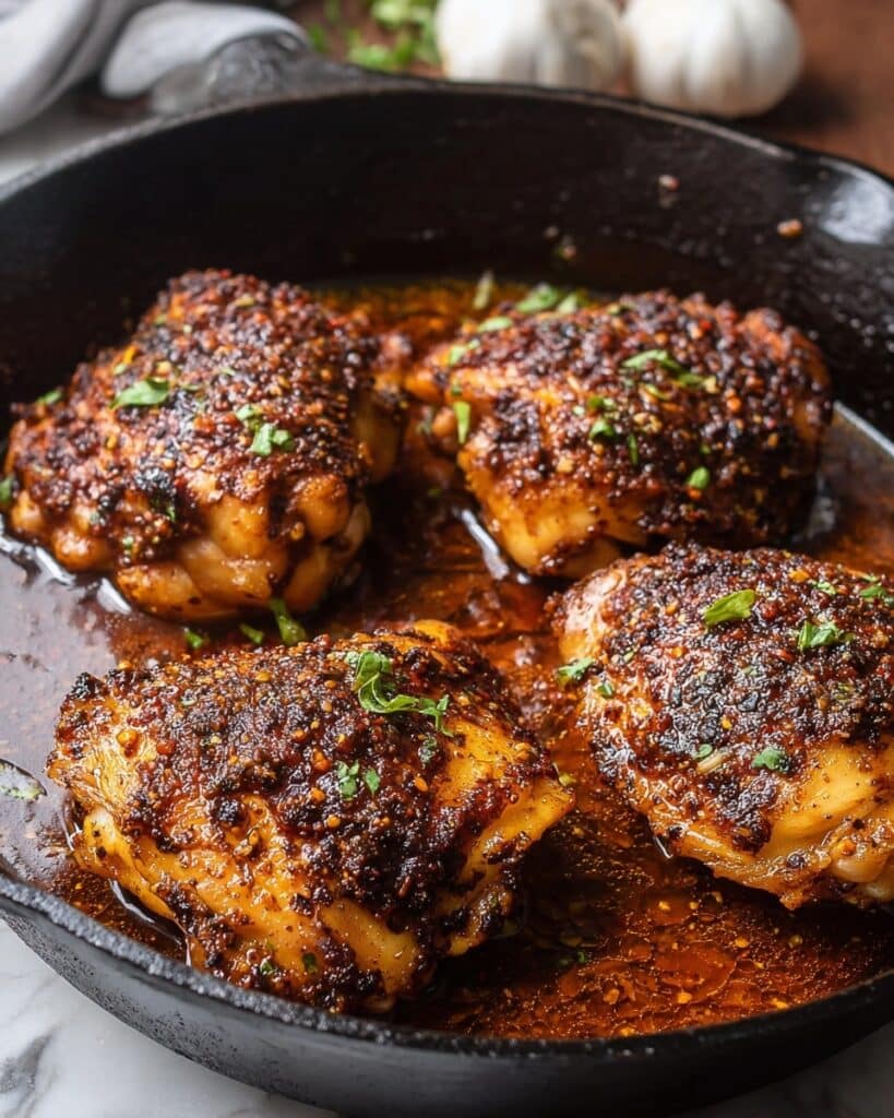 Fall-Off-The-Bone Crockpot Chicken Thighs Recipe