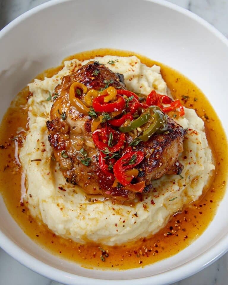 Italian Dressing Chicken with Bell Peppers and Onions Recipe