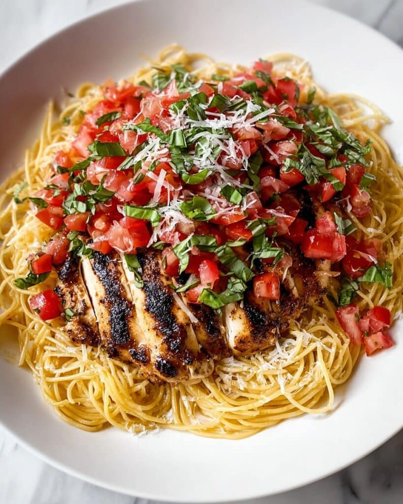 Bruschetta Chicken Pasta Recipe