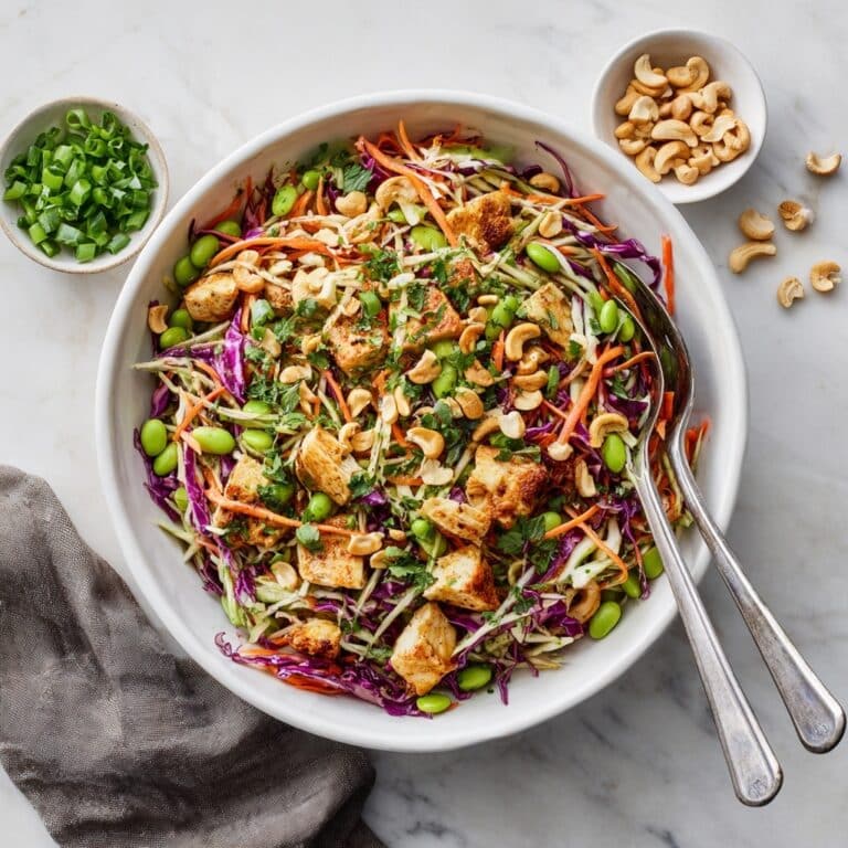 Cashew Crunch Salad with Sesame Dressing Recipe