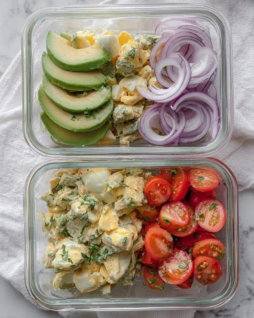 Healthy Egg Salad Bowls Recipe
