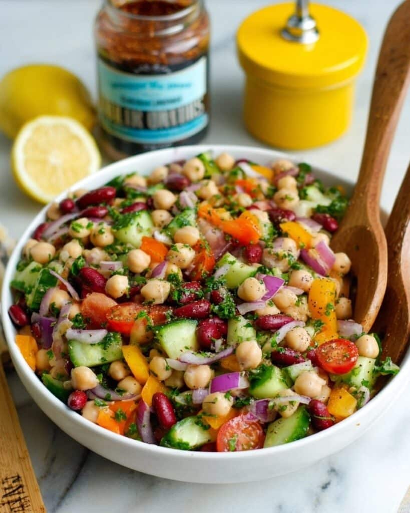 Mediterranean Bean Salad Recipe