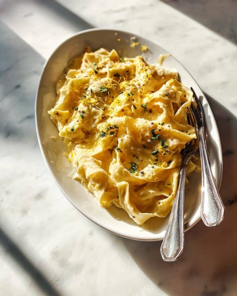 Pappardelle al Limone Recipe