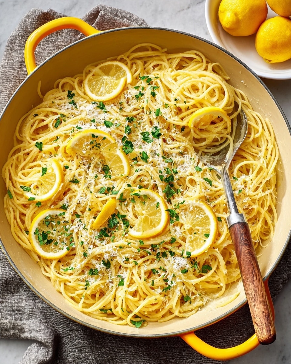 Creamy Lemon Pasta Recipe
