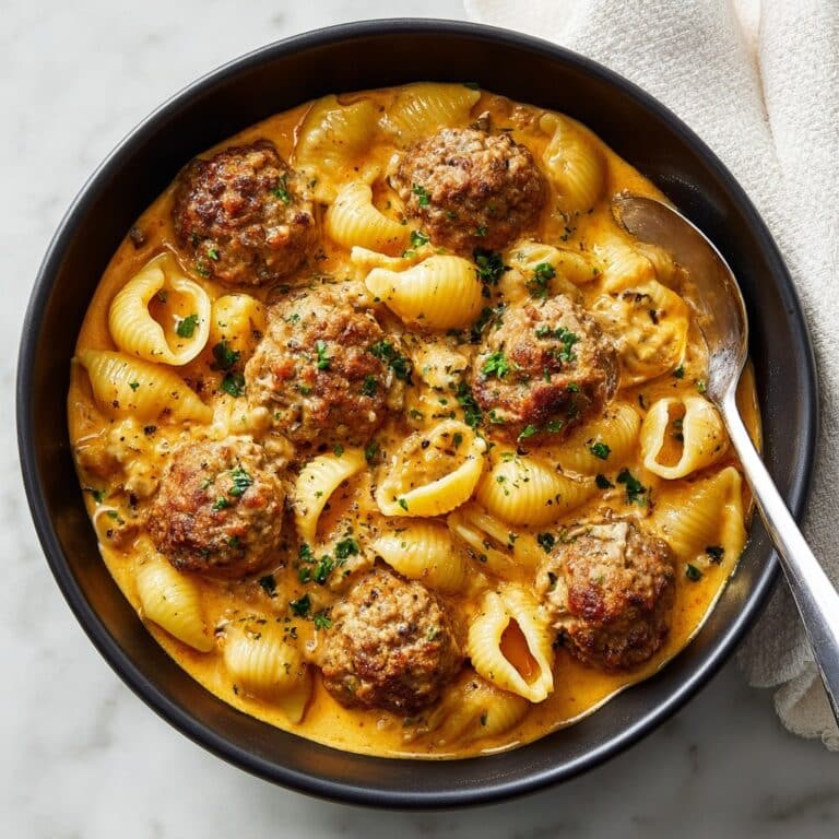 One-Pot Meatball Pasta Recipe