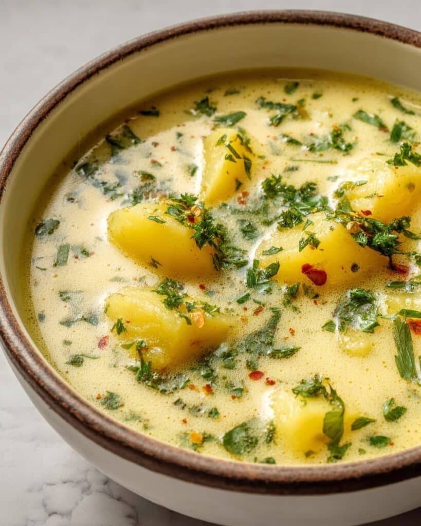 Creamy Peruvian Potato Soup Recipe