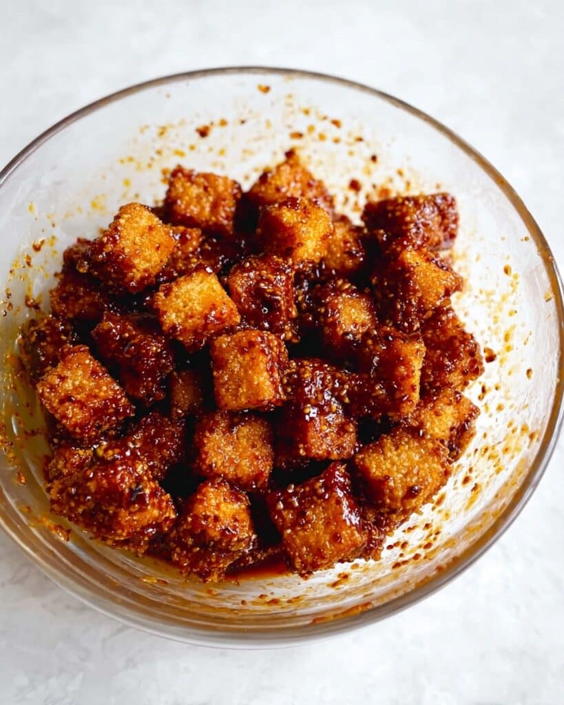 Crispy Gochujang Korean Tofu Recipe